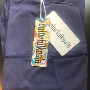 colorfulkoala Mid night Navy 25” leggings